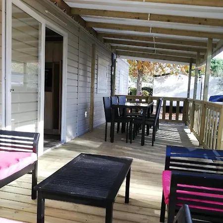 Mobilhome Gastes Landes Buitenkant foto