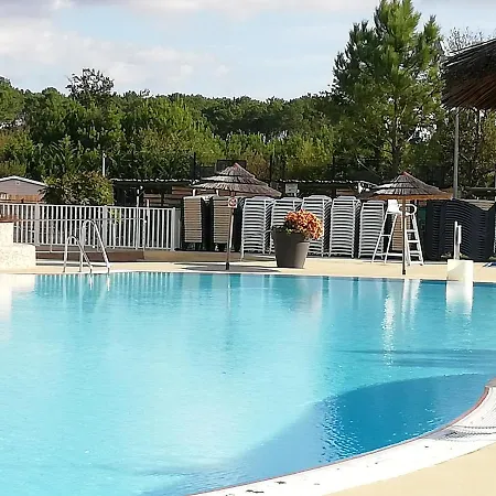 Mobilhome Gastes Landes Buitenkant foto